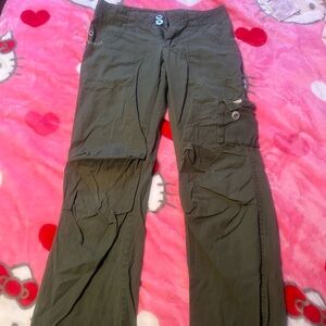 Bench Olive Green Cargo Pants